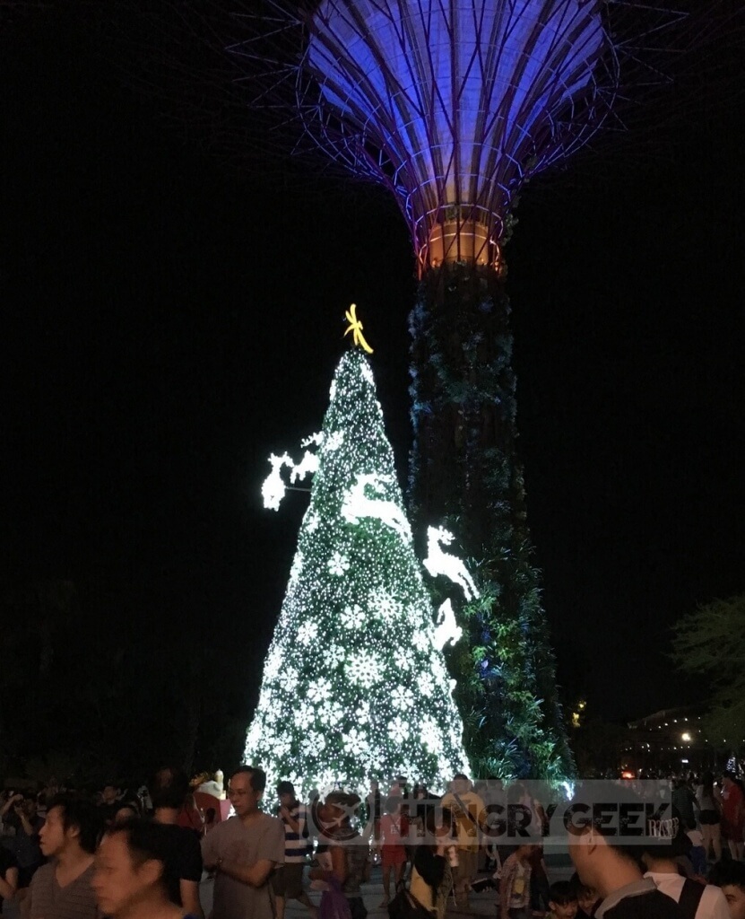 christmas tree gardens by the bay - the hungry geel