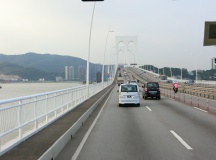 on the way to macau tower - the hungry geek hk day 5