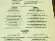 Lola's Cafe Menu 1