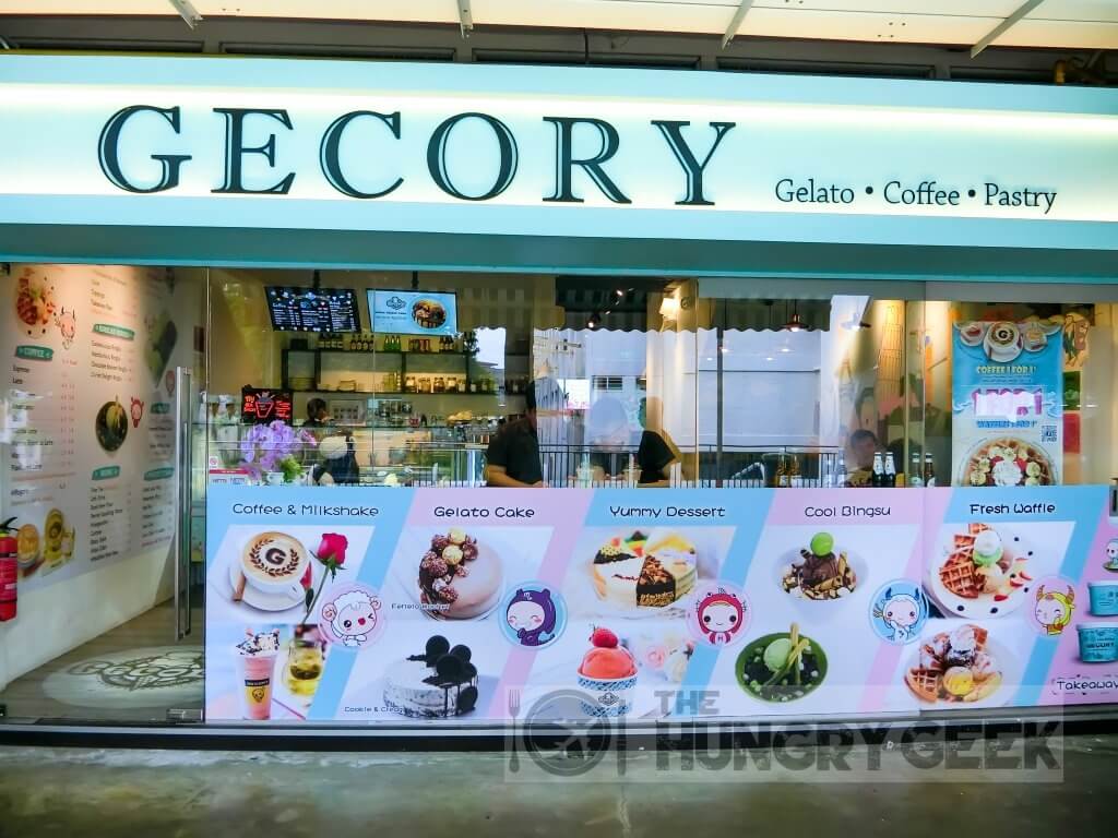 Gecory Ice Cream Cafe Delicious Waffles & Bingsu Clementi The