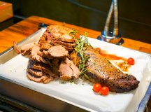 Pan Pacific Buffet Lunch-Roasted Grass Fed Beef Tenderloin