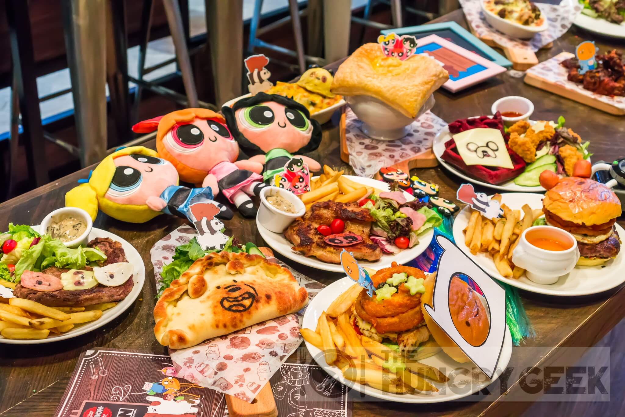 Cartoon Network Cafe - We Bare Bears, Powerpuff Girls and Great Food! - The  Hungry Geek