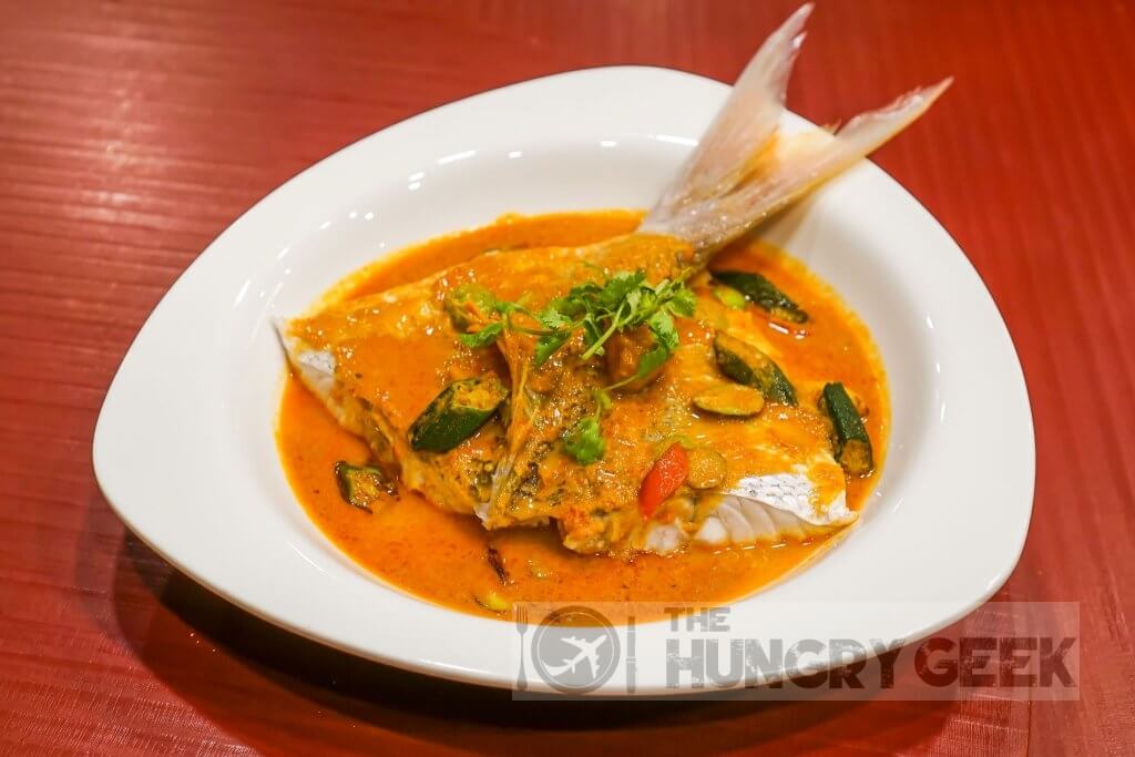 Yam's Kitchen Curry Fish Head & Tail Downtown East The Hungry Geek