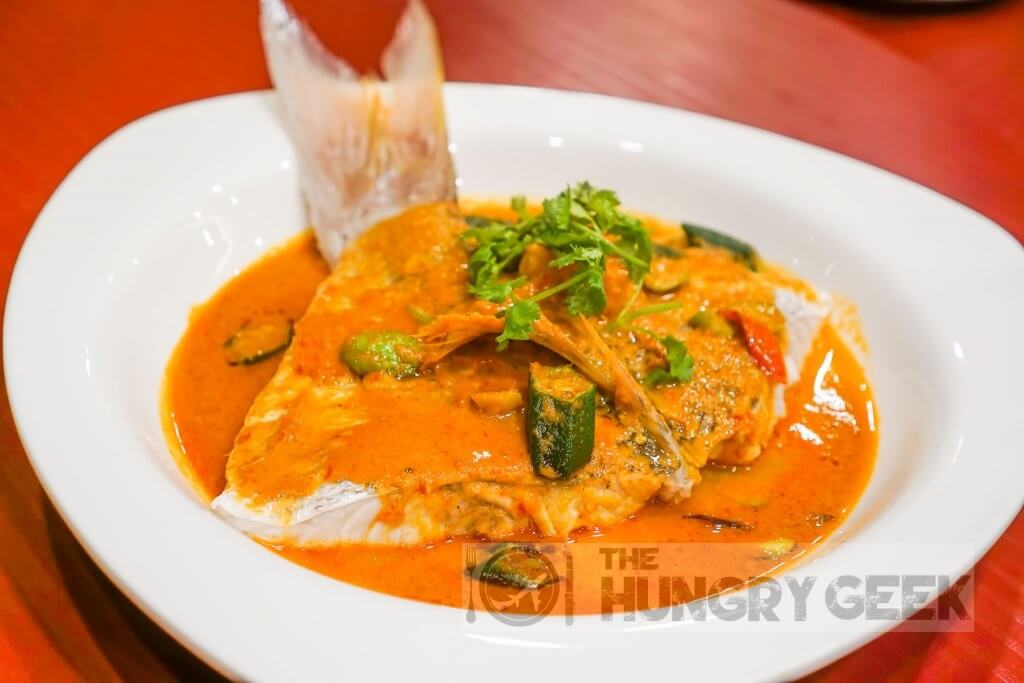 Yam's Kitchen Curry Fish Head & Tail Downtown East The Hungry Geek