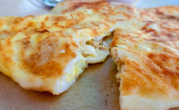 Rahmath Cheese Prata Mushroom-Cheese-Egg Prata