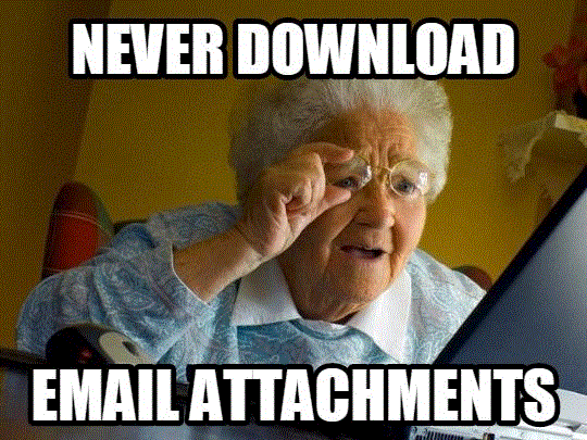 10 Tips to Improving Your Internet Safety - Never Download Email Attachments