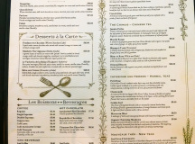 Antoinette Menu 1