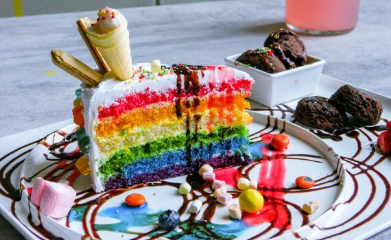 Sugar Lips – Rainbow Fantasy Cake 1