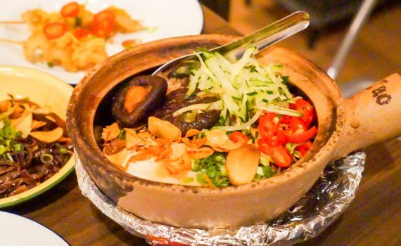 Provisions @ Dempsey – Claypot Mushroom Tea Rice